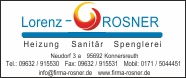 Heizung - Sanitr - Spenglerei  Lorenz Rosner